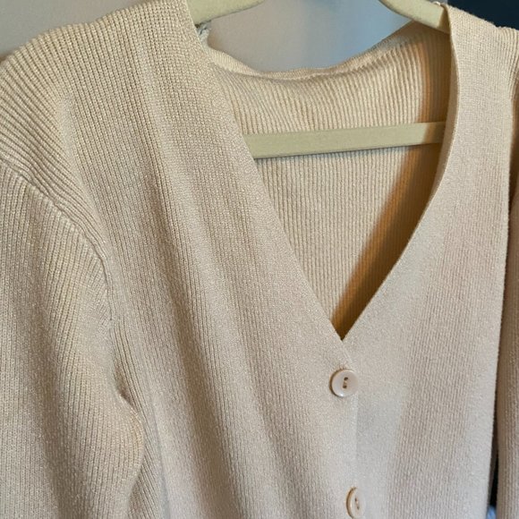 Cream Cardigan - Picture 3 of 5